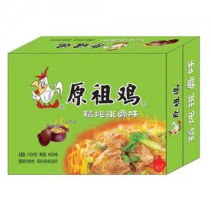 原祖鸡精炖排骨味面97gX24