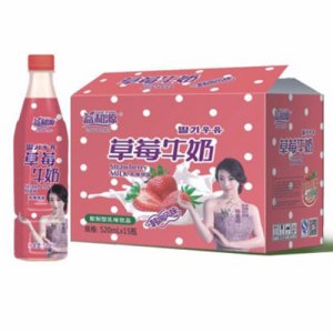 益和源草莓牛奶520ml