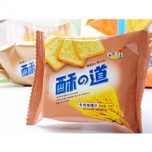 妙味佳酥道牛肉味馍片45g
