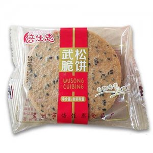 倍佳思武松脆饼称重黑芝麻味