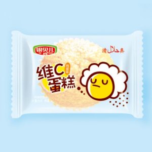 银贝儿维C蛋糕称重