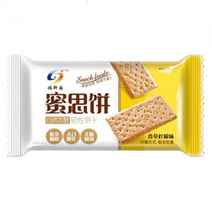 福轩园蜜思饼韧性饼干香草柠檬味散称