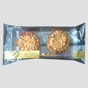 银贝儿广式月饼凤梨味