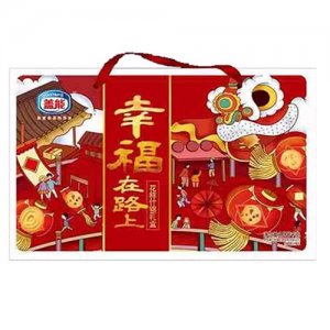 盖能花样什锦饼干礼盒