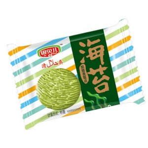 银贝儿海苔称重