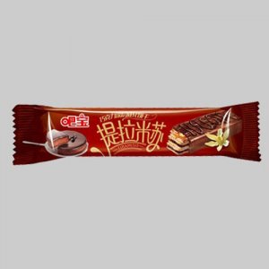吧宝提拉米苏巧克力涂层威化饼干