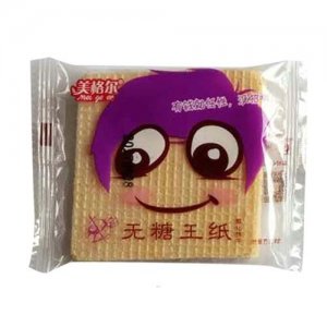 美格尔无糖王纸威化饼干