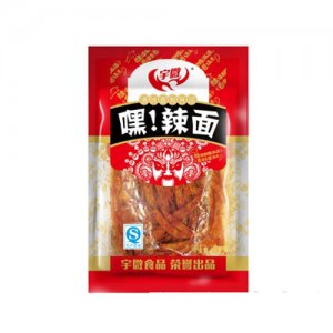 宇微112g嘿！辣面零售价：2元