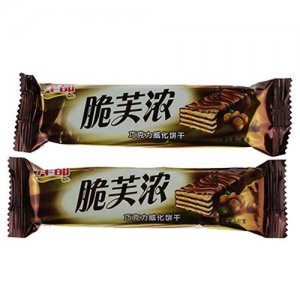 津都脆芙浓巧克力威化饼干