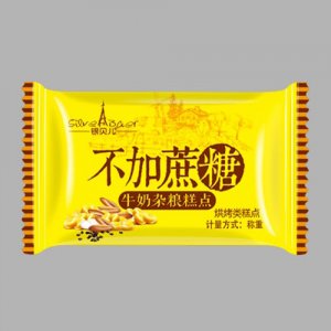 银贝儿不加蔗糖牛奶杂粮糕点