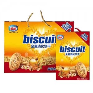 盖能全麦消化饼干礼盒
