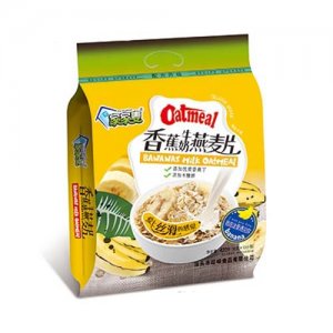 家家麦香蕉牛奶燕麦片420克