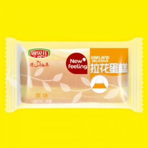 银贝儿拉花蛋糕原味称重