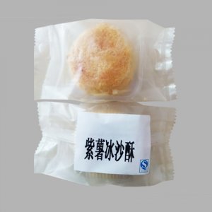 银贝儿紫薯冰沙酥