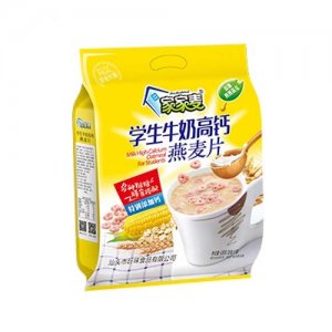 家家麦学生牛奶高钙燕麦片630克