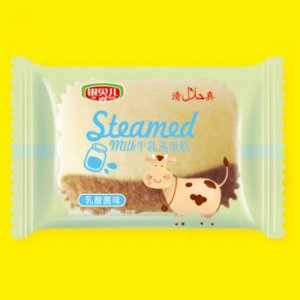 银贝儿牛乳蒸蛋糕乳酸菌味