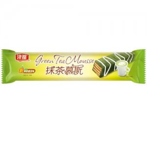 津都抹茶慕斯饼干