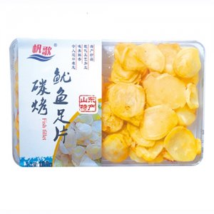 帆歌100g碳烤鱿鱼足片