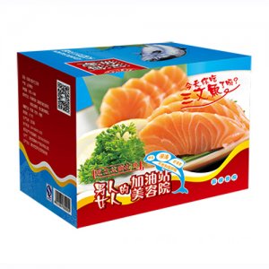 深海渔家三文鱼麻辣鱼柳箱装