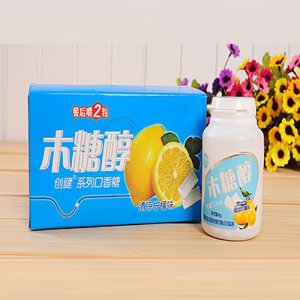 48g創健木糖醇檸檬味口香糖