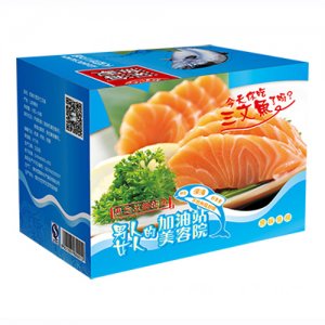 深海渔家三文鱼原味鱼柳箱装