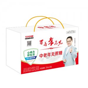 汇甜中老年无蔗糖果味饮品木盒
