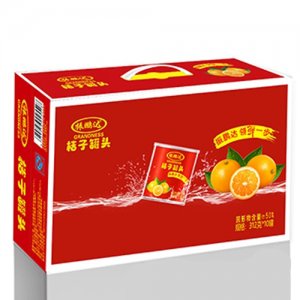 振鹏达312克x10罐桔子外箱