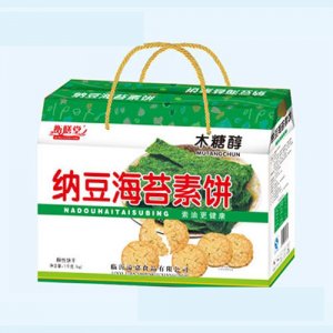 纳豆海苔素饼-木糖醇
