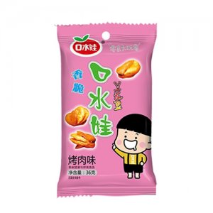 口水娃兰花豆烤肉味36克