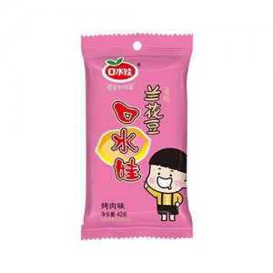 口水娃兰花豆烤肉味43克