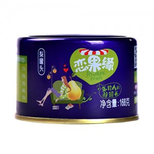 恋果缘梨罐头168g