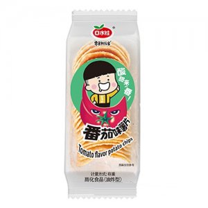 口水娃薯片番茄味透明装
