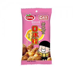 口水娃兰花豆烤肉味78克
