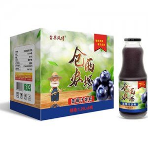 仓西农场蓝莓汁1.25Lx6瓶