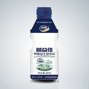 顶真菌益佳风味益生菌饮品358ml（原味）