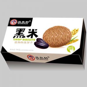 品良轩黑米植物酥性饼干248g