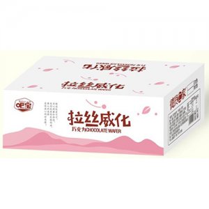 吧宝拉丝巧克力威化饼干箱