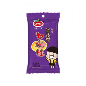 口水娃兰花豆五香味43克