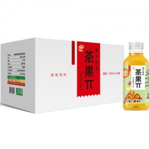 唱起来茶果π柚子绿茶500mlx15瓶