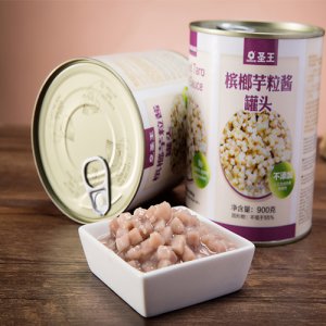 圣王槟榔芋粒酱罐头