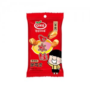 口水娃兰花豆香辣味55克