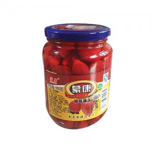 蒙康500g草莓罐头