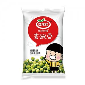 口水娃青豌豆香辣味30g袋装