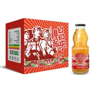 唱起来苹果汁1.25Lx6瓶（葫芦瓶）