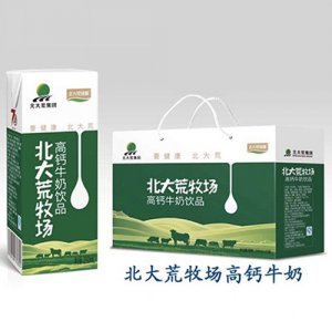 北大荒集团北大荒牧场高钙牛奶
