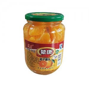 蒙康500g桔子罐头