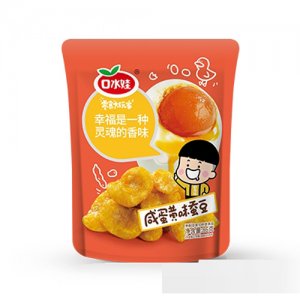 口水娃咸蛋黄味蚕豆86克