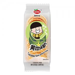 口水娃薯片黄瓜味透明装