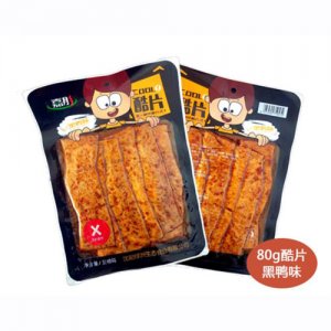 馋孩子80g酷片--黑鸭味