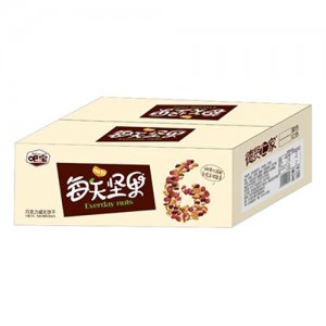 吧宝每天坚果巧克力威化饼干